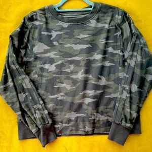 Comfy Camouflage Athleta Sweatshirt